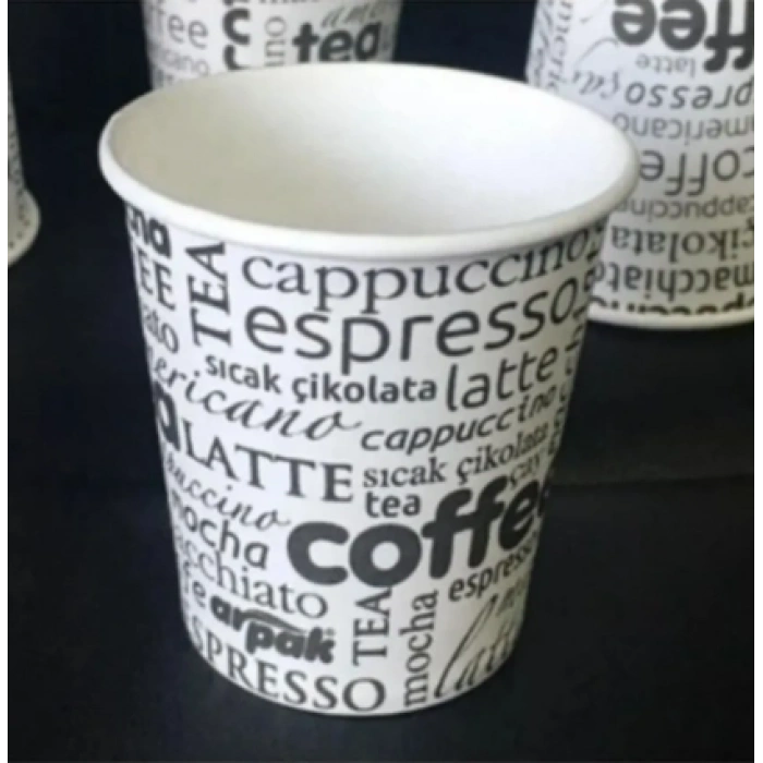 Yüksek Kalite Karton Bardak 2.5 Oz Espresso/ Zemzem/mocha türk kahvesi Bardağı 10 paket 500 adet