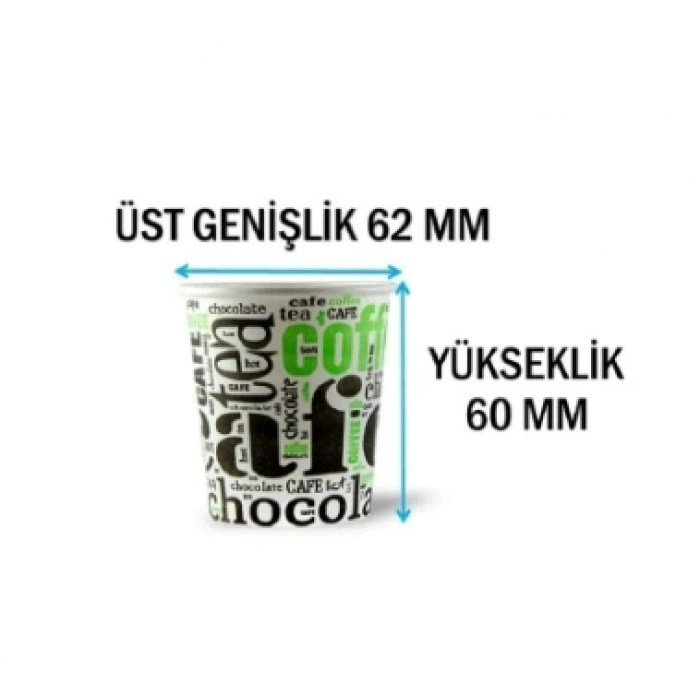 Yüksek Kalite Karton Bardak 4 Oz çay meyva suyu bardağı 10 paket 500 adet