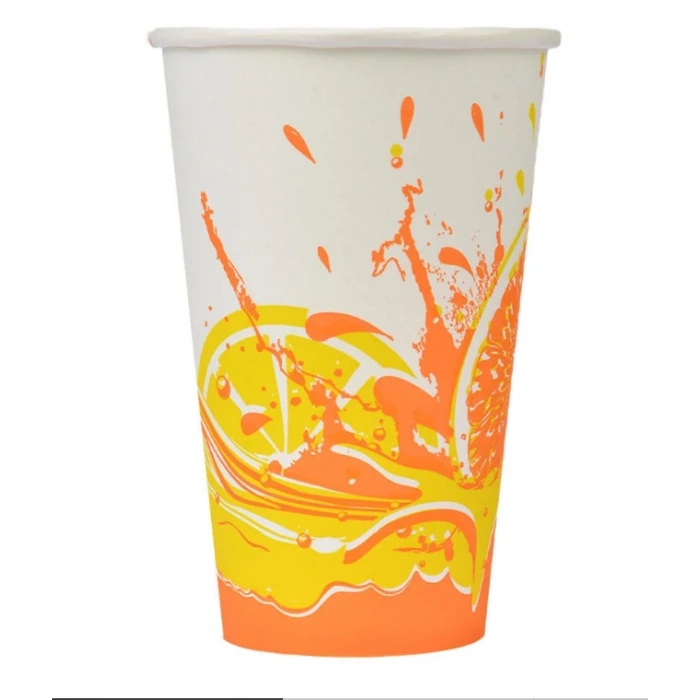 Yüksek Kalite Karton Bardak 12 OZ BÜYÜK KARTON BARDAK, MEYVE SUYU, KAHVE BARDAĞI,MEŞRUBAT BARDAĞI 10 paket 250 adet