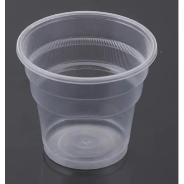 Yüksek Kalite 4 OZ PLASTİK ÇAYCI BARDAK PP STARCUP 10 paket 500 adet