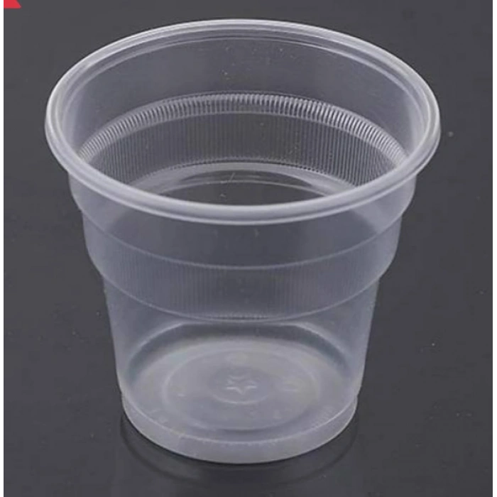 Yüksek Kalite 4 OZ PLASTİK ÇAYCI BARDAK PP STARCUP 10 paket 500 adet