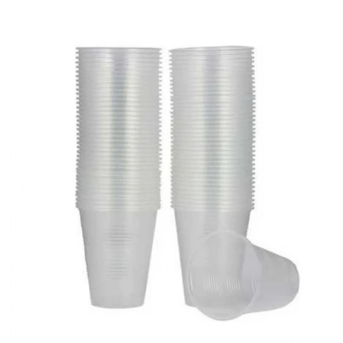 Yüksek Kalite 180 ml Plastik Sebil ve Otomat Bardağı 10 paket 1000 adet