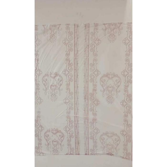 Masa Örtüsü Tek Kullanımlık Sofra 90 cm x 10 Metre Şeffaf Desenli Naylon Sofra 5 PAKET TOPLAM 50 METRE