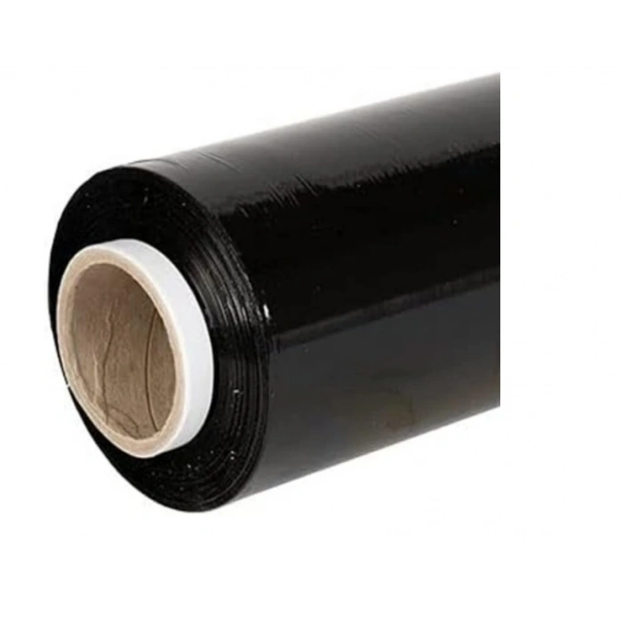 17 Mic Kalın siyah renk Eşya Mobilya Sarma Koruma Ambalaj Streci Taşınma Koli Streci 2 rulo