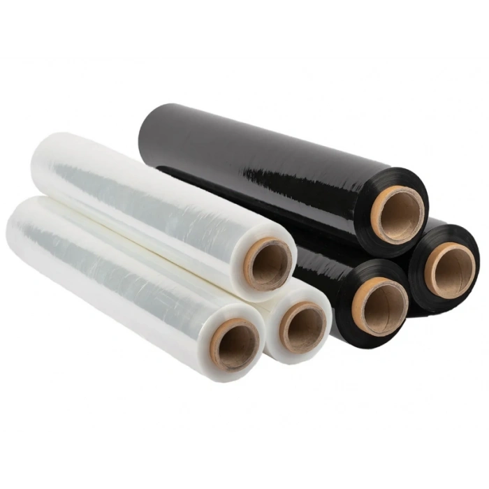 17 Mic Kalın siyah renk Eşya Mobilya Sarma Koruma Ambalaj Streci Taşınma Koli Streci 2 rulo