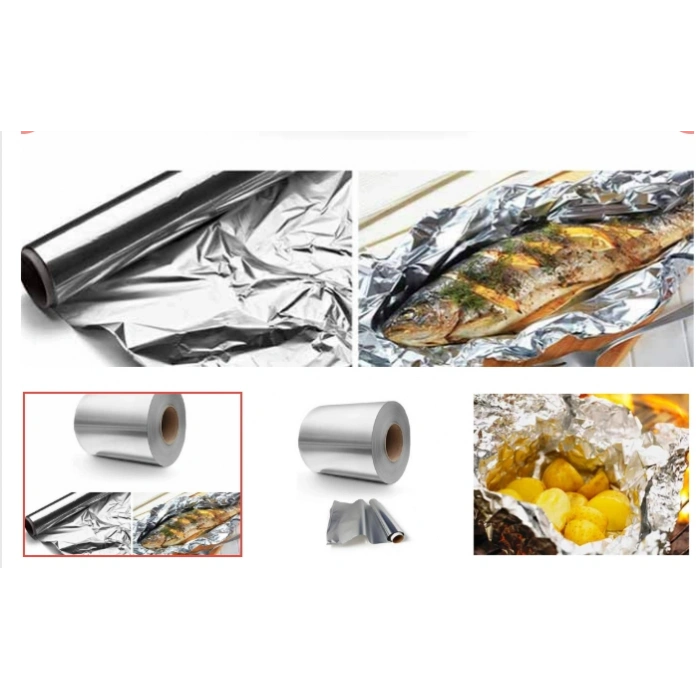 Alüminyum Folyo Gıdaya Uygun – 30 cm Genişlik 50 cm uzunluk Rulo Mutfak Folyo, Gıda Saklama & Pişirme Folyo