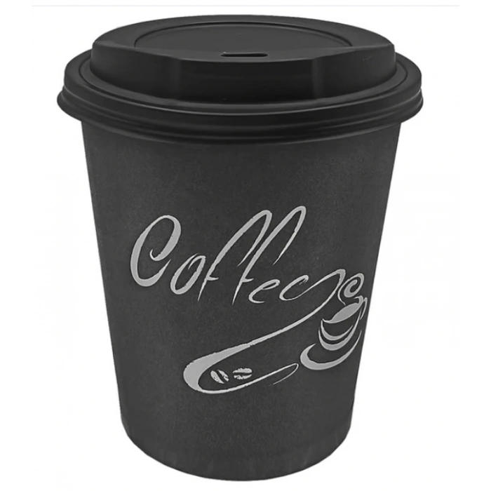 Yüksek Kalite Karton Bardak 8 OZ BÜYÜK KARTON BARDAK VE KAPAK MEYVE SUYU, KAHVE BARDAĞI,MEŞRUBAT BARDAĞI 4 paket 100 adet