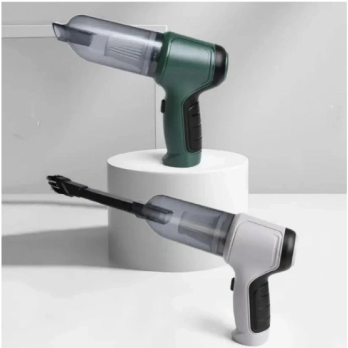 Yeni Araç Içi Şarjlı 180 Watt Mini Süpürge 12000PA 3ın1 Taşınabilir Güçlü Süpürge