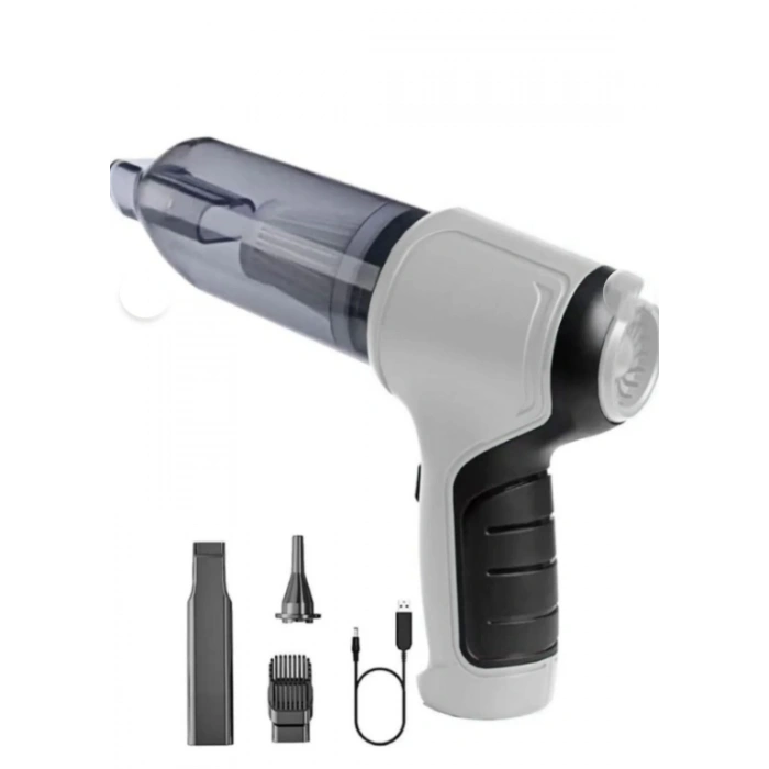 Yeni Araç Içi Şarjlı 180 Watt Mini Süpürge 12000PA 3ın1 Taşınabilir Güçlü Süpürge