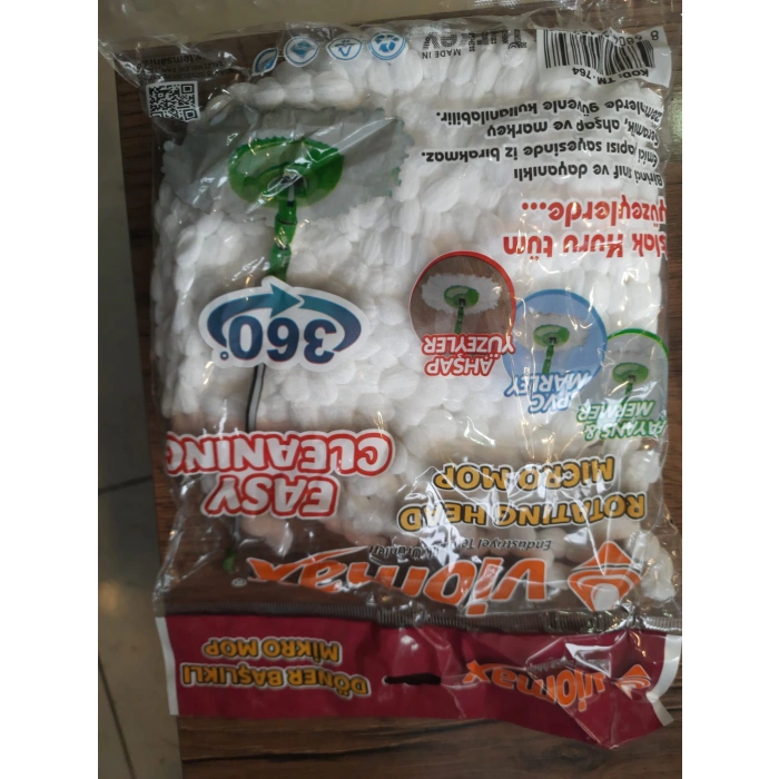 360 derece Dönerli Vilada Mop Yedeği 5 Adet
