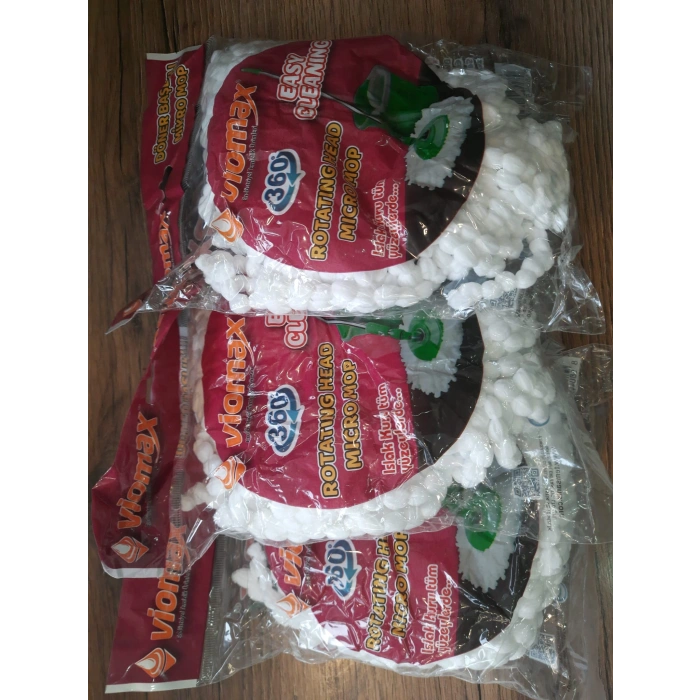 360 derece Dönerli Vilada Mop Yedeği 5 Adet