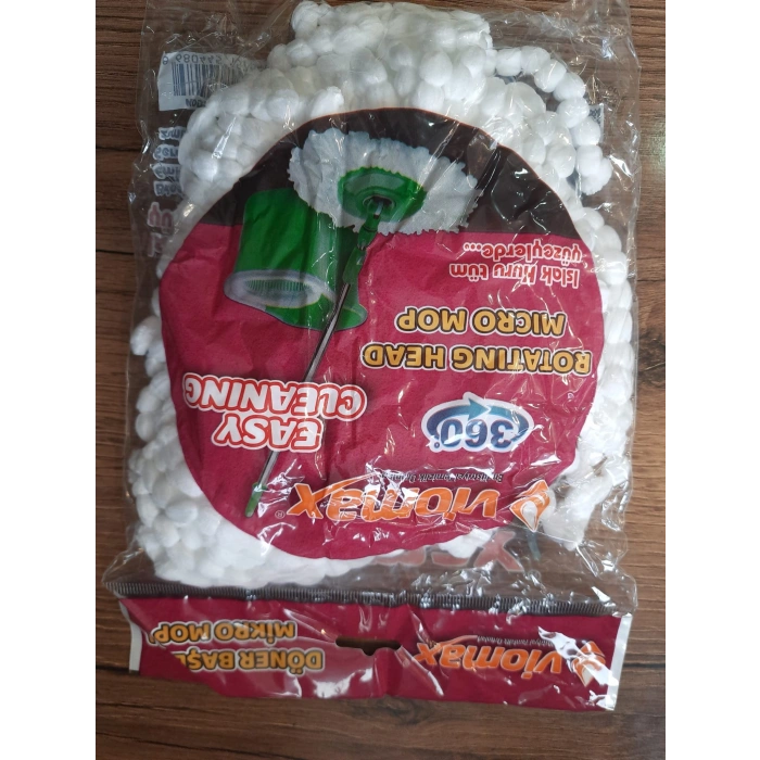 360 derece Dönerli Vilada Mop Yedeği 5 Adet