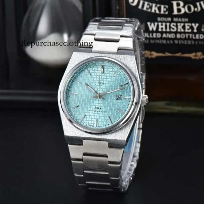 ANALOG Quartz Makina METAL ERKEK KOL SAATİ MAVİ KADRAN