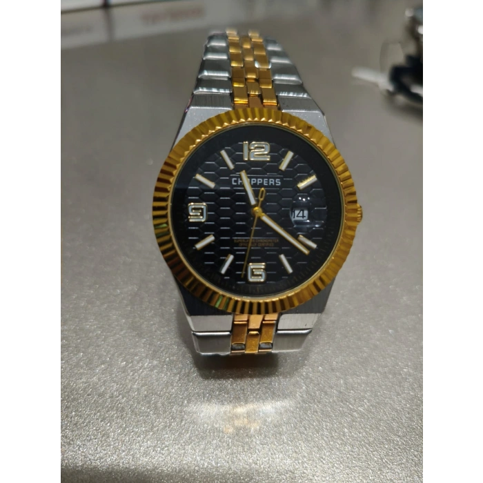 ANALOG Quartz Makina METAL ERKEK KOL SAATİ SİYAH KADRAN SU GEÇİRMEZ