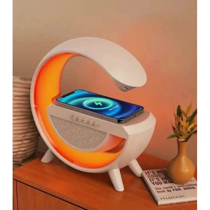 Led wireless charging speaker bt2301
