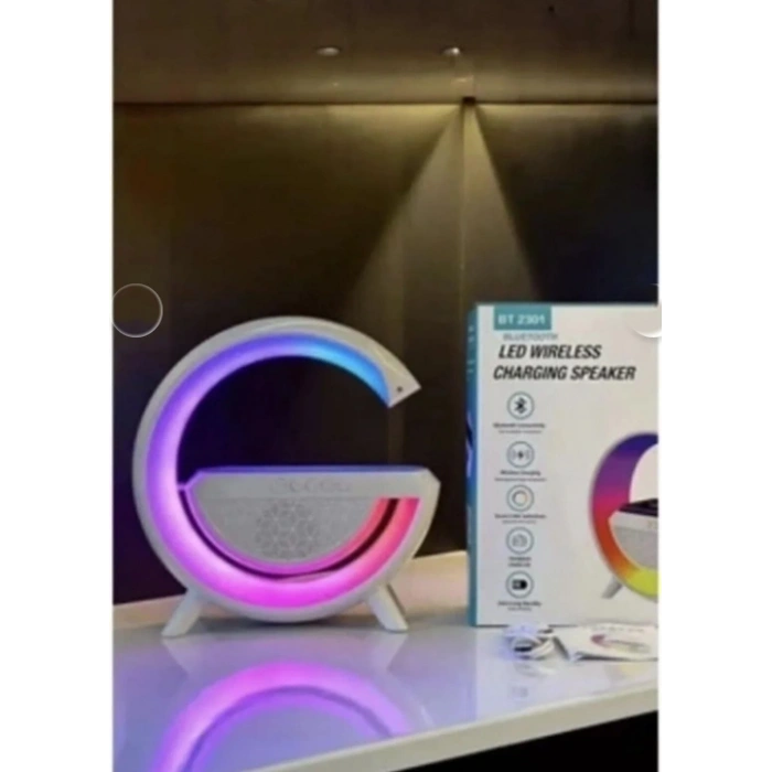 Led wireless charging speaker bt2301