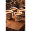 Yüksek Kalite Karton Bardak 2.5 Oz Espresso/ Zemzem/mocha türk kahvesi Bardağı 10 paket 500 adet