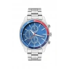 Erkek Kol Saati Gümüş Kordon (Mavi Kadran)