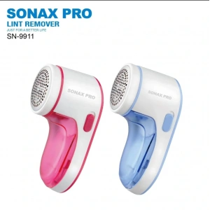 Sonax Pro Şarjlı Tiftik Temizleme Makinesi SN-9911 – Güçlü 3W Motor, USB Şarjlı, Kıyafet ve Kumaş Tüy Alma Cihazı Pembe