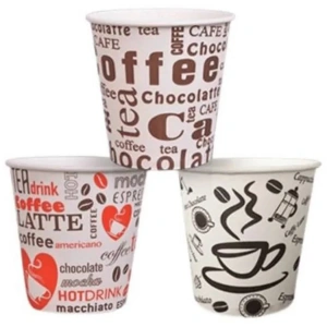 Yüksek Kalite Karton Bardak 6,5 Oz çay meyva suyu bardağı 5 paket 250 adet