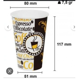 Yüksek Kalite Karton Bardak 12 OZ BÜYÜK KARTON BARDAK, MEYVE SUYU, KAHVE BARDAĞI,MEŞRUBAT BARDAĞI 10 paket 250 adet