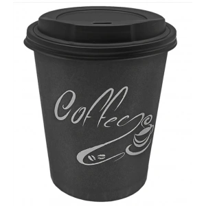 Yüksek Kalite Karton Bardak 12 OZ BÜYÜK KARTON BARDAK VE KAPAK MEYVE SUYU, KAHVE BARDAĞI,MEŞRUBAT BARDAĞI 4 paket 100 adet