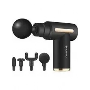 Darbeli Titreşimli Şarjlı Masaj Tabancası Masaj Aleti Siyah Renk