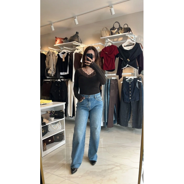 Zara Yüksek Bel Maria Palazzo