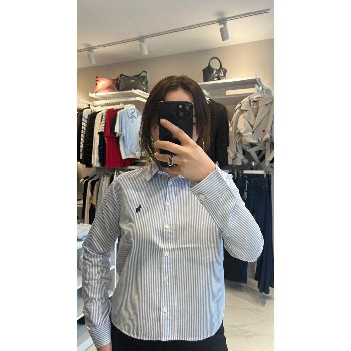 Polo Yaka Kısa Form Premium Gömlek
