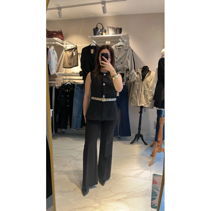 Dilvin Kemerli Klasik Premium Takım