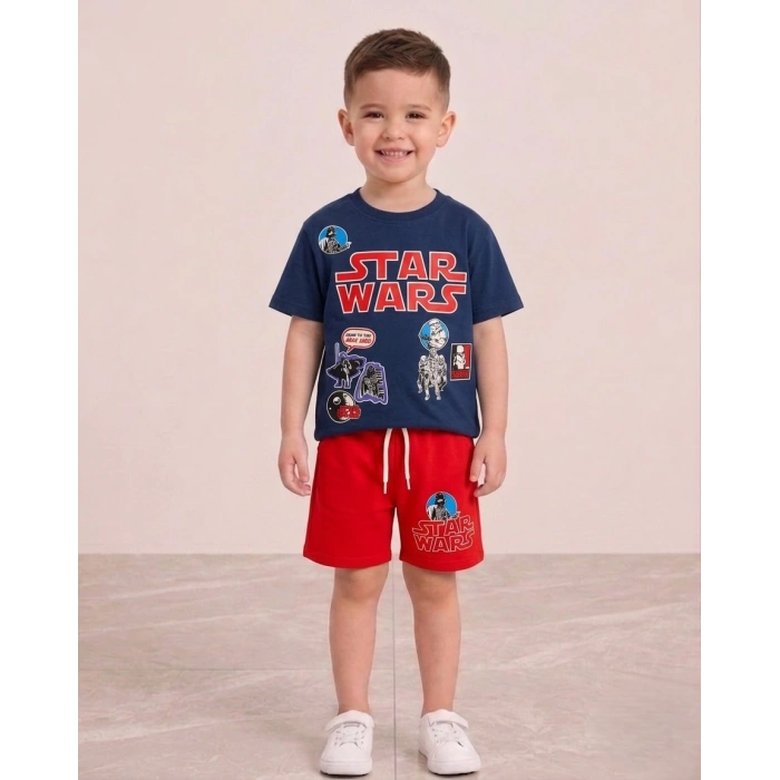 Star Wars Baskılı Erkek Çocuk Takım