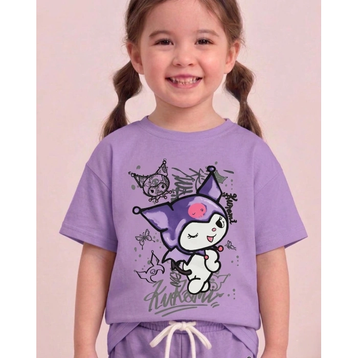Kuromi Baskılı Kız Çocuk Takım