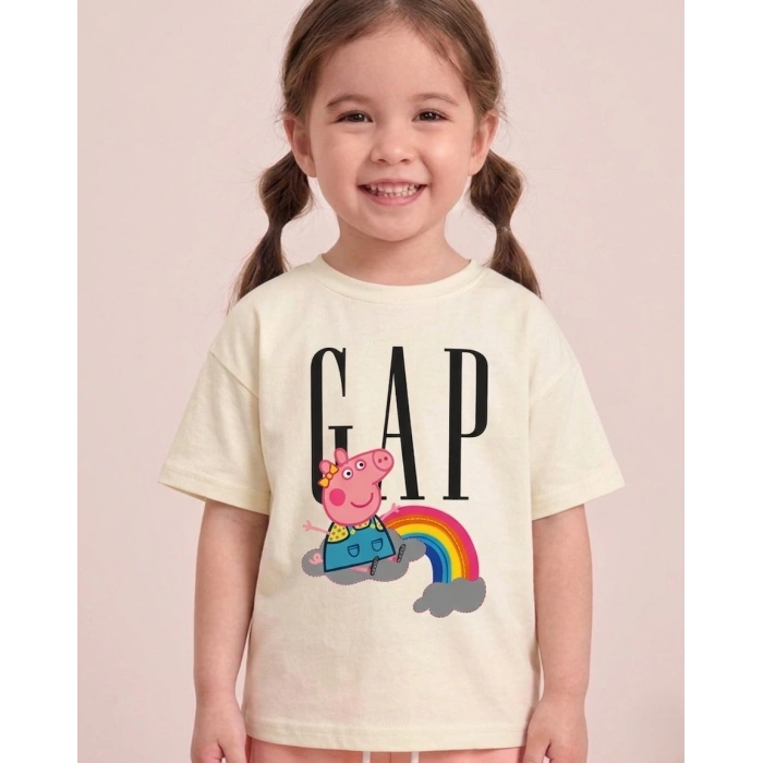 Peppa Pig Baskılı GAP Detaylı Takım