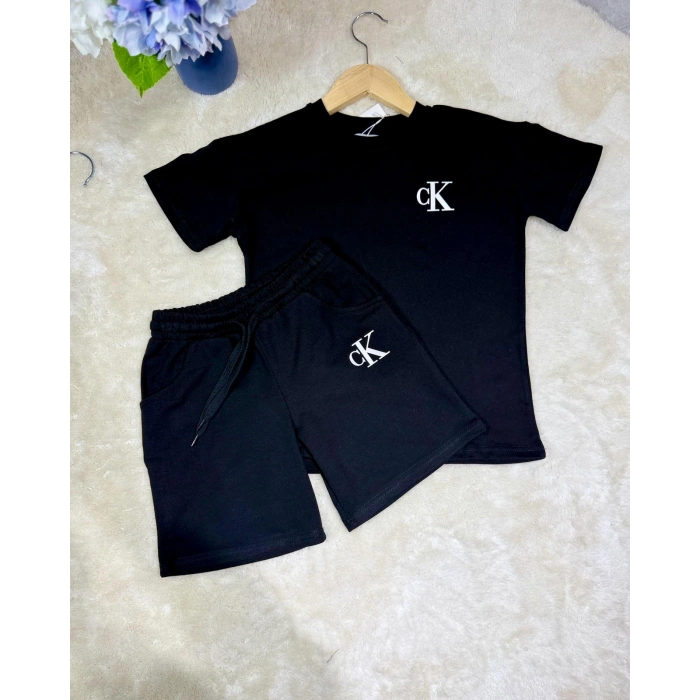 CK Logolu Bisiklet Yaka Takım