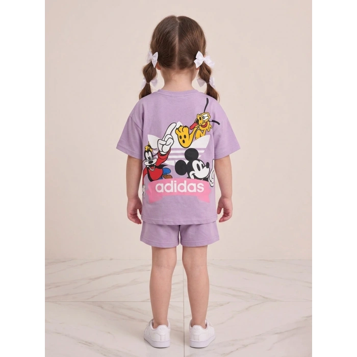 Mickey Baskılı Kız Çocuk Takım