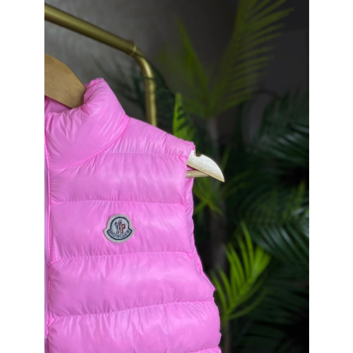 MNCL Fermuarlı Pembe Çocuk Yelek