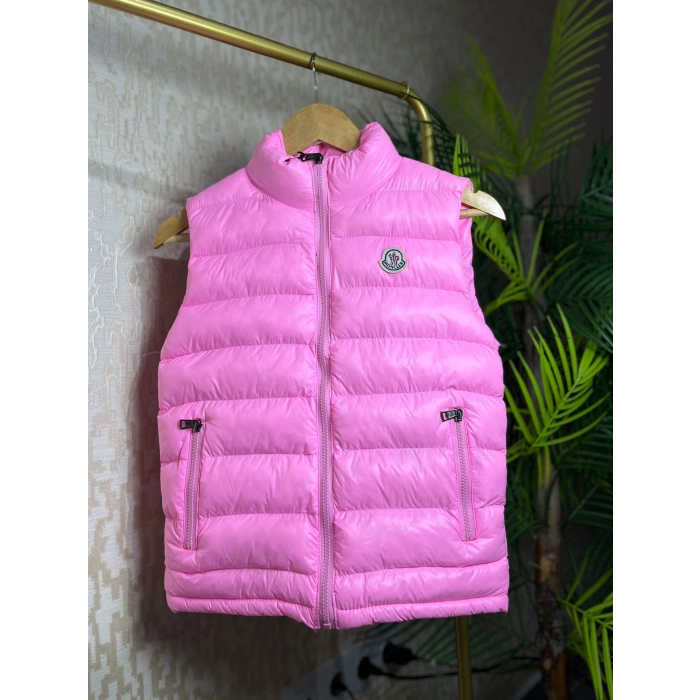 MNCL Fermuarlı Pembe Çocuk Yelek