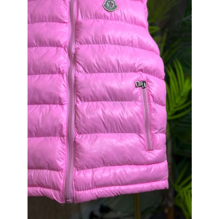 MNCL Fermuarlı Pembe Çocuk Yelek
