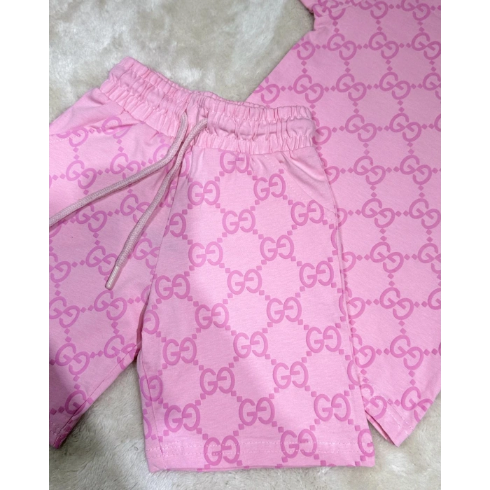 Monogram Stil Çocuk Takım
