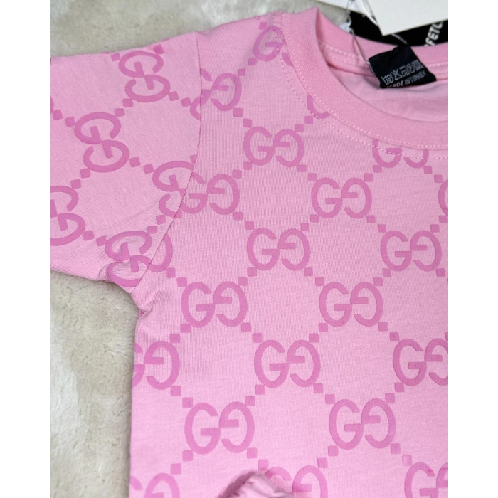 Monogram Stil Çocuk Takım