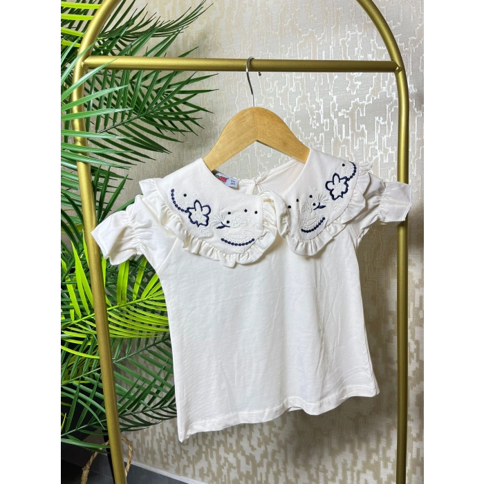 Premium Nakış Detaylı Bebek Yaka Takım