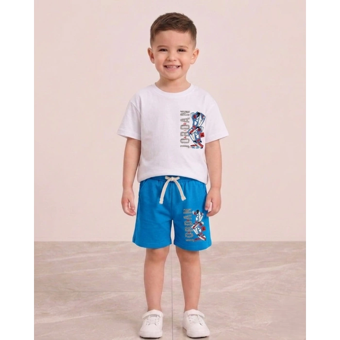 Sneaker Baskılı Erkek Çocuk Takım