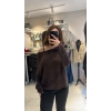 Dilvin Kayık Yaka Basic Triko Kazak