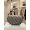 Monogram Baskılı Premium Yarım Ay Omuz Çantası