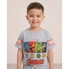 Avengers Karakter Baskılı Erkek Çocuk Şortlu Takım