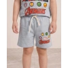 Avengers Karakter Baskılı Erkek Çocuk Şortlu Takım