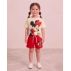 Minnie Mouse Baskılı Kız Çocuk Takım