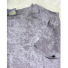 Batik Desenli Gri İkili Takım