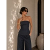 Denim Straplez Kot Corse