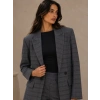 Dilvin Ekose Blazer Ceket